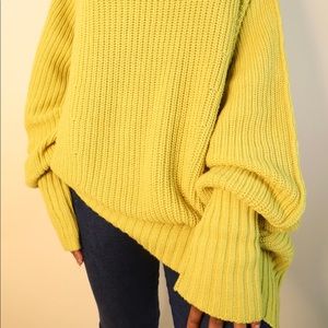 FREE PEOPLE COCOA SWEATER (LOW SUN)